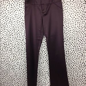 Caché Plum Flared Pants Size 2